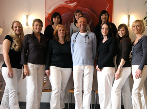 Dr. Ludger Blecher und sein Praxisteam